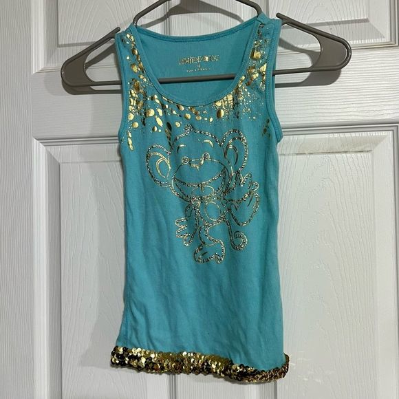 Limited Too Monkey Tank, Size 8 - Picture 2 of 4